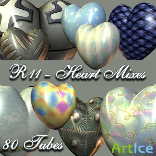 Scrap-kit - Heart Mixes 1