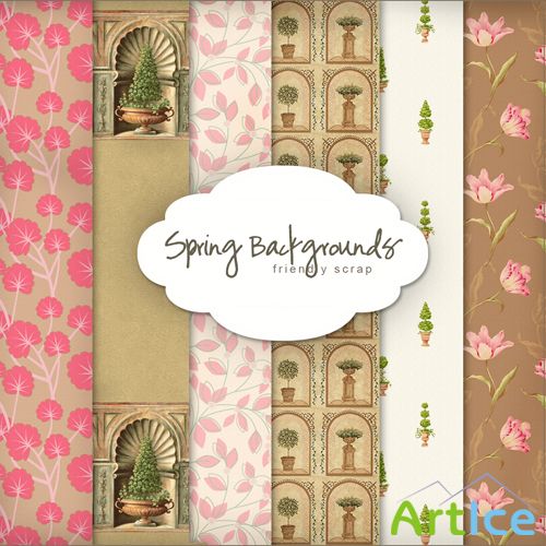 Textures - Spring Backgrounds