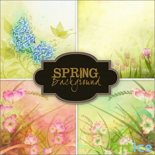 Textures - Spring Backgrounds #4