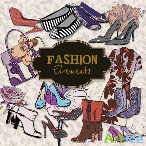 Scrap-kit - Fashion Elements