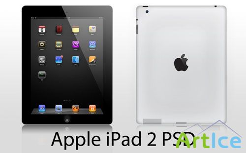 Apple iPad 2 PSD HighRes