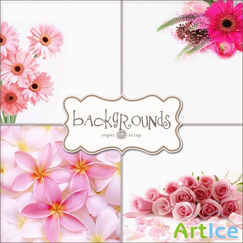 Textures - Bouquets Backgrounds #2