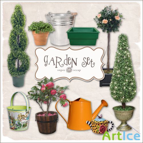 Scrap-kit - Garden Set