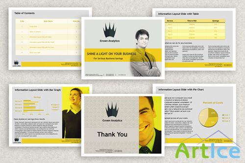 Inkd Business PowerPoint Presentation Template RETAIL