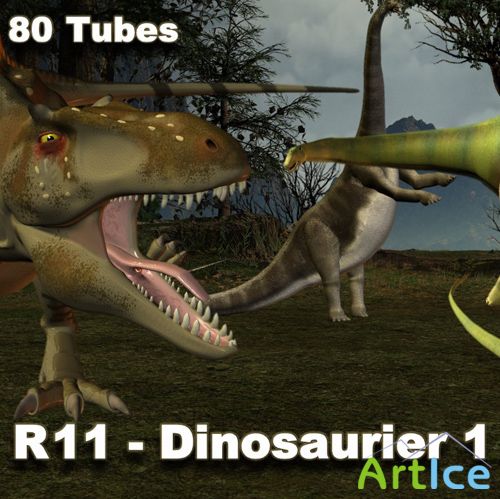 PNG Cliparts - Dinosaurier 1