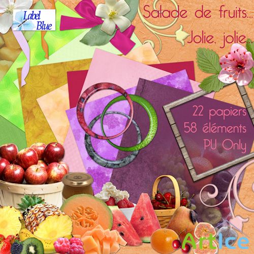 Scrap-set - Salade De Fruit