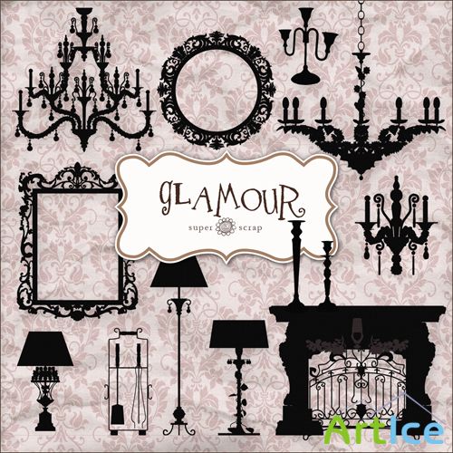 Scrap-kit - Glamour Style Set