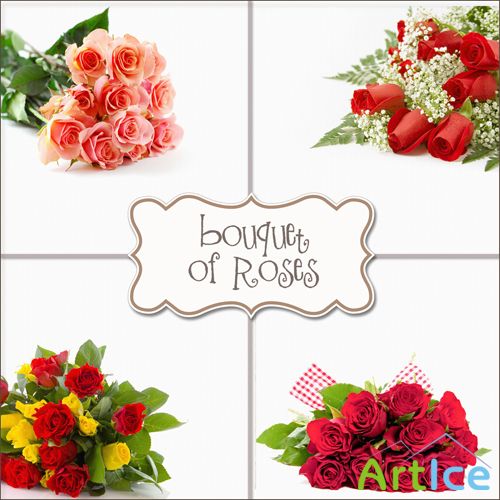 Backgrounds - Bouquets Roses