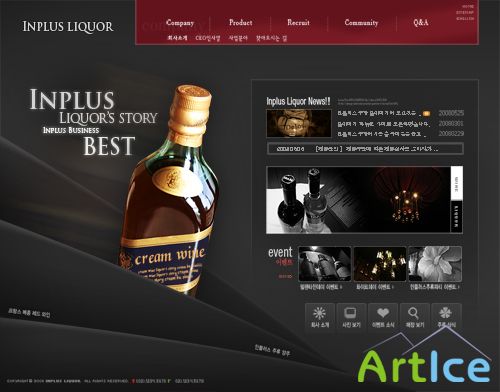 PSD Web Template - Inplus Liquor