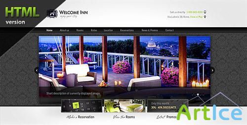 ThemeForest - Welcome Inn, Spa & Ski Resort HTML Theme - Rip