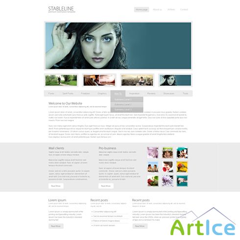 Dynamic CSS Templates - Angel