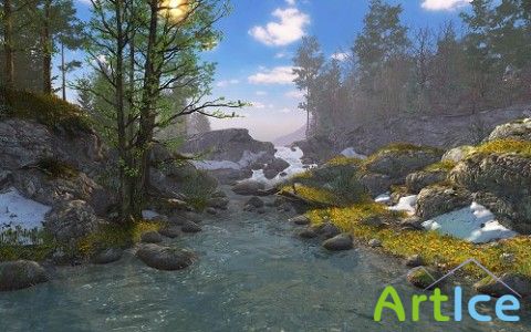 Springtime 3D Screensaver 1.0.0.1