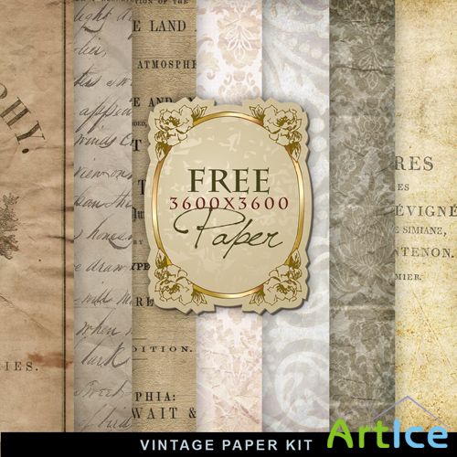 Textures - Old Vintage Backgrounds #28