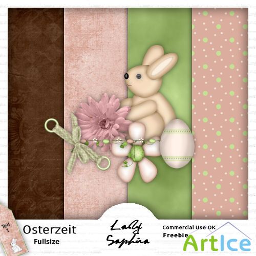 Scrap-set - Lovely Easter Time