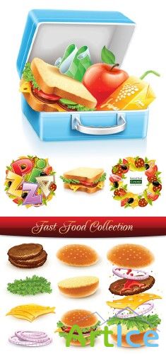 Stock Vector - Fast Food Collection