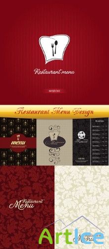 Stock Vector - Restaurant Menu Design |   