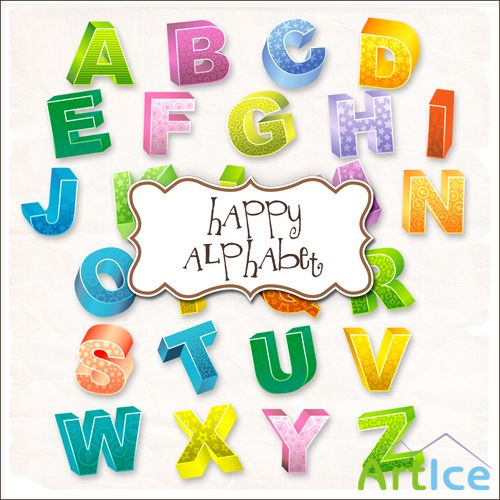 Scrap-kit - Happy Alphabet