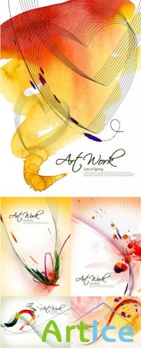 PSD template - Art work