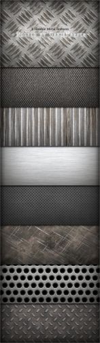 8 Tileable Metal Textures