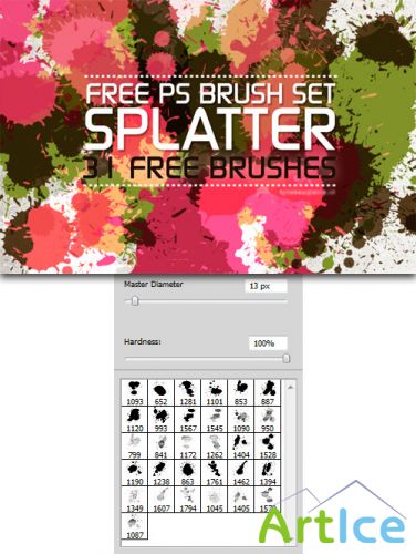 Splatter Brushes