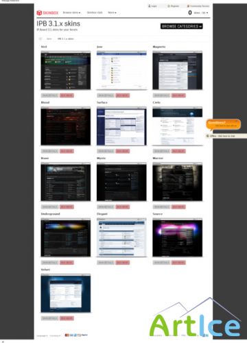 13 Payed Skinbox Themes ( IPB 3.1.x)