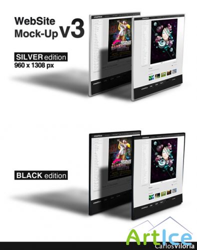 Website Mosk-up v3