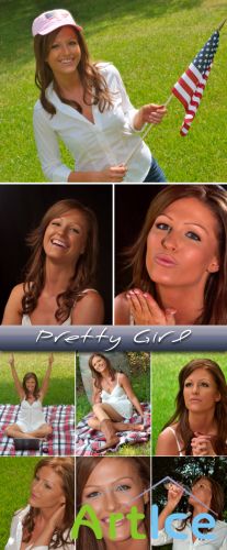 iStockPhoto - Pretty Girl 23xJPGs