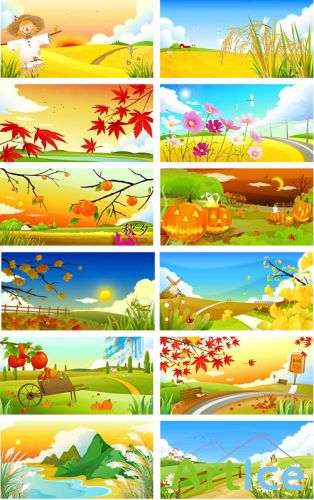 VitaminD 015 Special Illust 122xAI Backgrounds, Icons & Illustrations