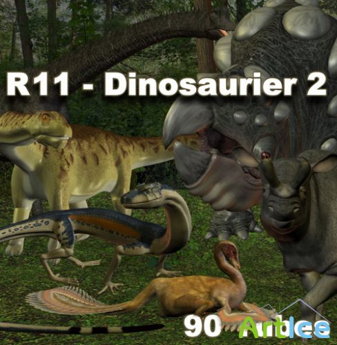 PNG Cliparts - Dinosaurier 2