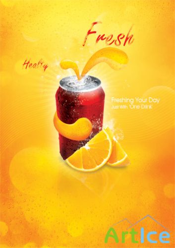 Fresh Juice - PSD Source