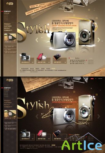 Stylish Templates PSD Nr.179