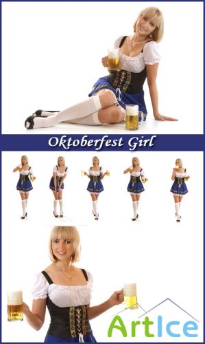 Oktoberfest Girl - Stock Photos