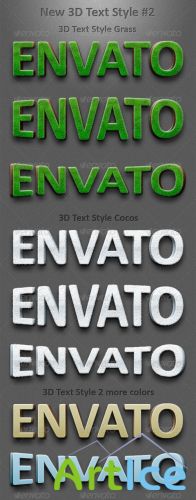 New 3D Text Styles #2 - GraphicRiver