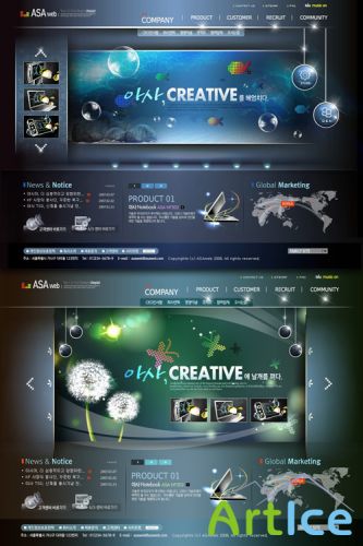 Creative Templates PSD Nr.50