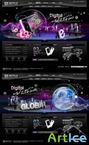 Digital Partner Templates PSD Nr.71