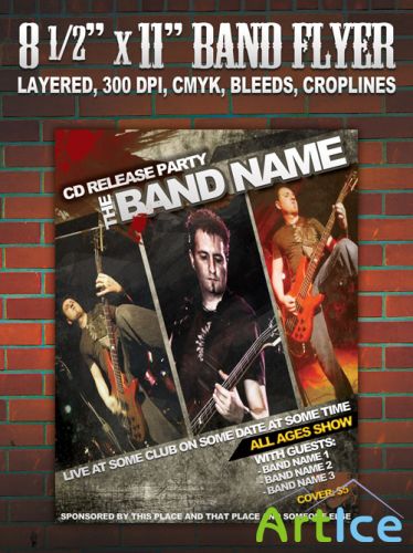 Band - GraphicRiver Print Templates