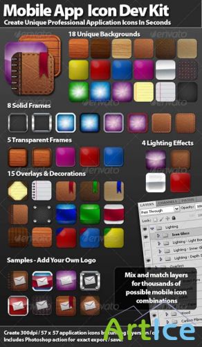 GraphicRiver - Mobile Icon Development Kit