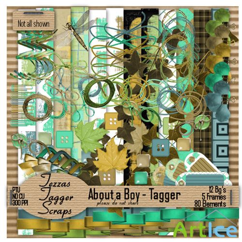 Scrap-set - About a Boy