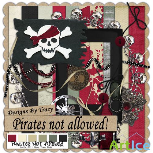 Scrap-set - Pirates Not Allowed!