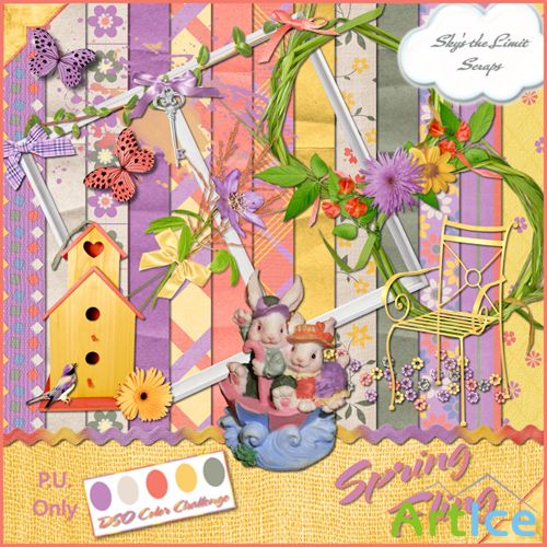 Scrap-set - Spring Fling