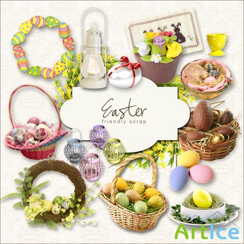 Scrap-kit - Easter Set #5