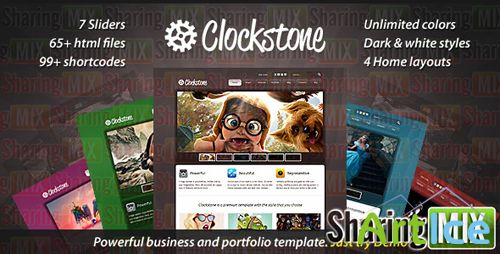 Clockstone - Ultimate Website Template - RIP