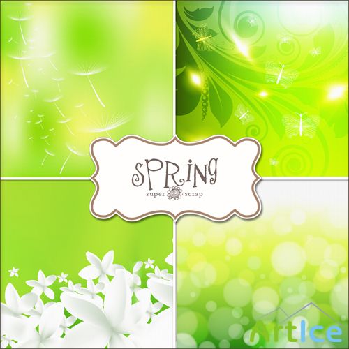 Textures - Spring Backgrounds #11