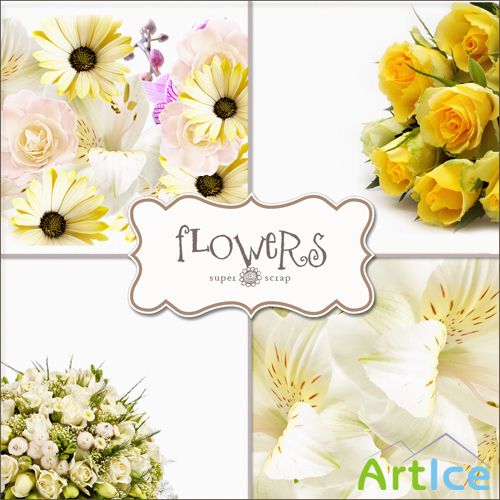 Textures - Flowers Backgrounds #24