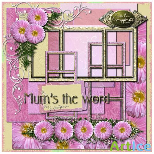 Scrap-set - Mum's The World