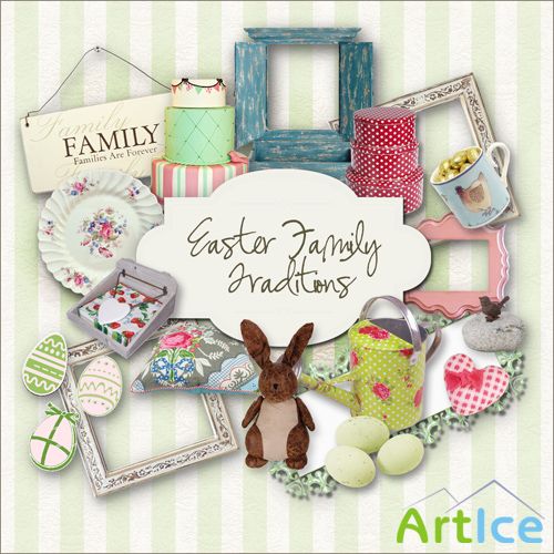 Scrap-set - Easter Family Traditions