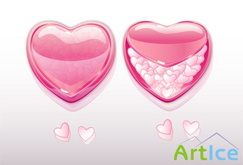 Beautiful Heart Vector