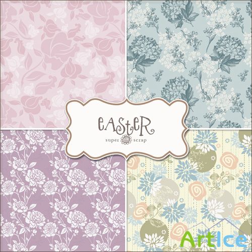 Textures - Easter Backgrounds #10