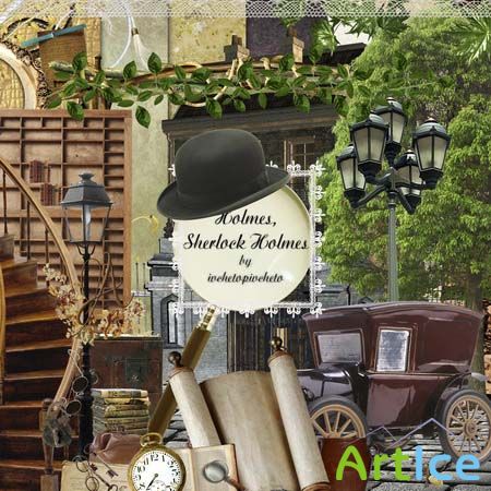 - -   / Scrap kit - Sherloc Holms