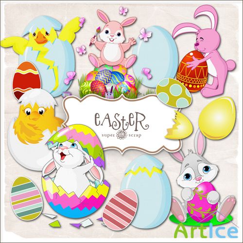 Scrap-kit - Easter Elements #3